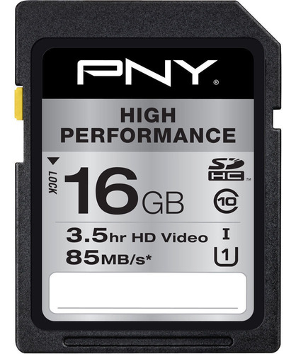 Pny Technologies 16gb High Performance Uhs-i Sdhc Memory Car