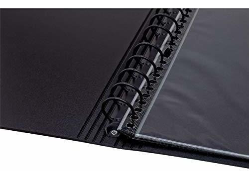 Profolio Binder 9x12puLG - Multi-ring, Recargable - Portrait
