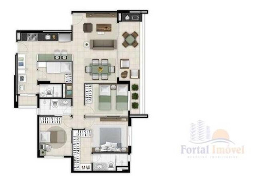 Imagem 15 de 21 de Apartamento Nas Dunas, Pronto Para Você. Fácil E Rápido. - Ap0240
