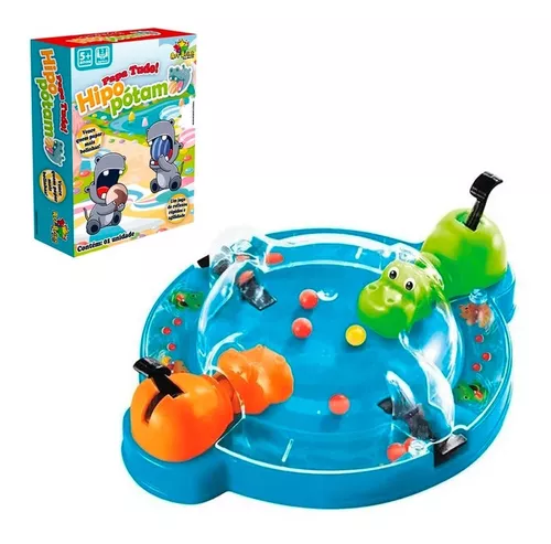 Brinquedo Jogo Come Come Hipopótamo Infantil Divertido Legal