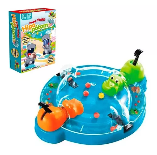 Brinquedo Jogo Come Come Hipopótamo Infantil Divertido Legal - Click  Compras Na Internet®