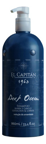 Shampoo Masc Desamar Deep Ocean 990ml El Capitán