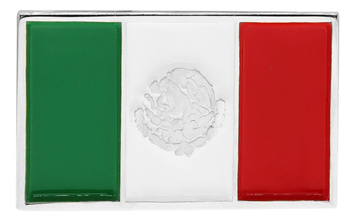 Pin Metálico Bandera De México Con Baño De Níquel