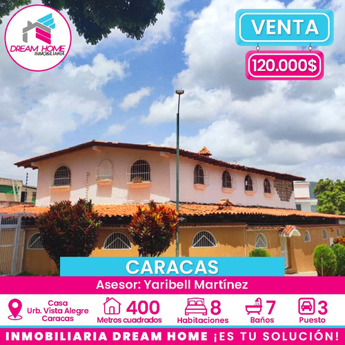 Casa En Venta  Urb. Vista Alegre - Caracas 