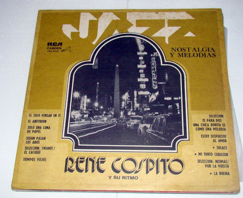 Rene Cospito Nostalgia Y Melodias Vinilo Lp Excelente Estado