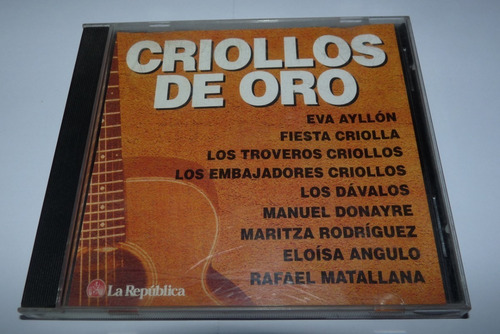 Jch- Criollos De Oro Varios Cd (Usado)
