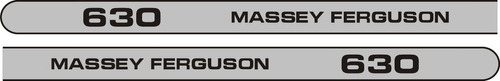 Juego De Calcos Tractor Massey Ferguson 630
