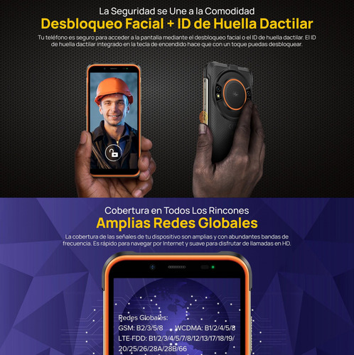 Ulefone Power Armor 16s Altavoz De 3.5w Y Graves Profundos