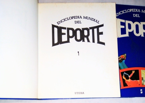 Enciclopedia Mundial Del Deporte 1982 (Usado)