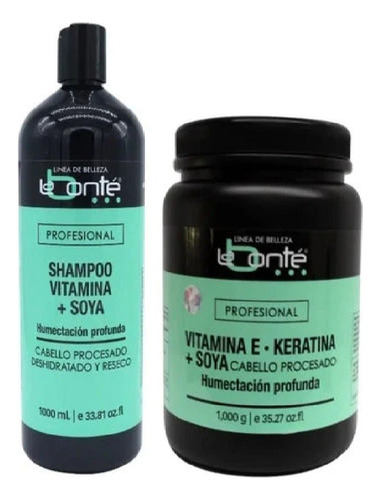 Shampoo Y Vitamina E Keratina 1kg Labonte®