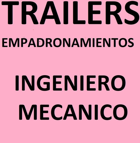 Imagen 9 de 10 de Ingeniero Mecánico- Avales Empadronamientos - Mtop Applus