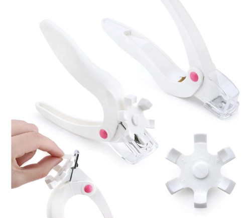 Corta Tip Para Uñas Postizas Con Guía Precisión Profesional