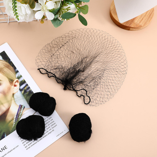 100 Unidades De Malla Elástica Invisible Para El Cabello (ne