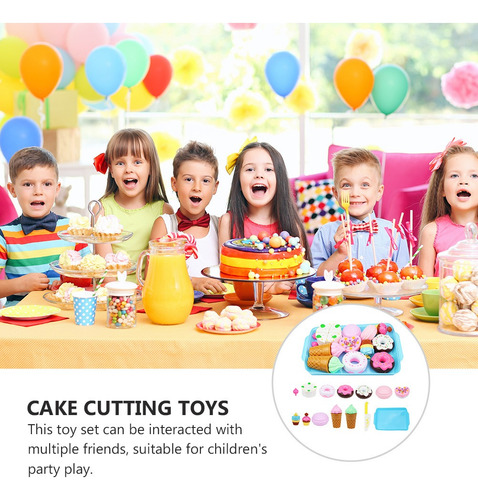Fun Cake Playset De Cumpleaños Pastel Juguetes Para Niños