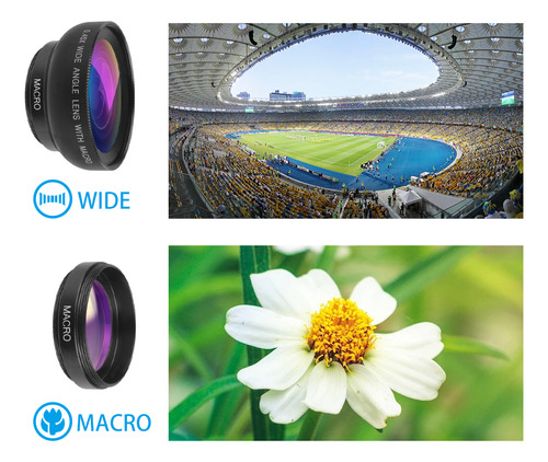 Lente Smartphone Apexel Para Samsung Xiaomi More Angle Huawe