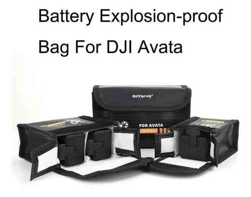 Bolsa De Baterías Sunnylife At-dc478 Pon 2 Baterías Para Dji