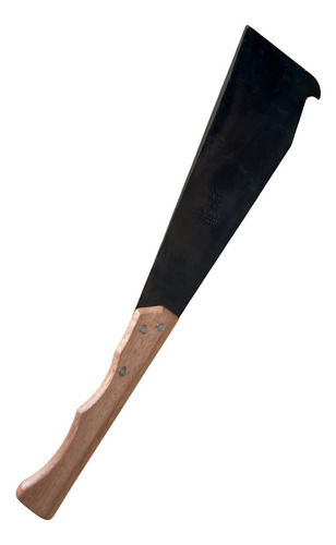 Facão Podão 15 '' Cabo Madeira Para Cortar Cana Mato Poda