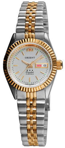 Relógio Orient Feminino Automático 559eb3x B1sk Misto Oferta