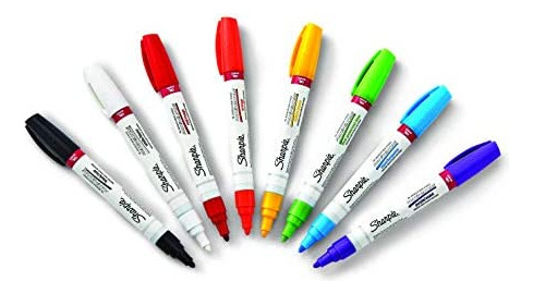 Marcadores De Pintura A Base De Aceite Sharpie, Punta Median