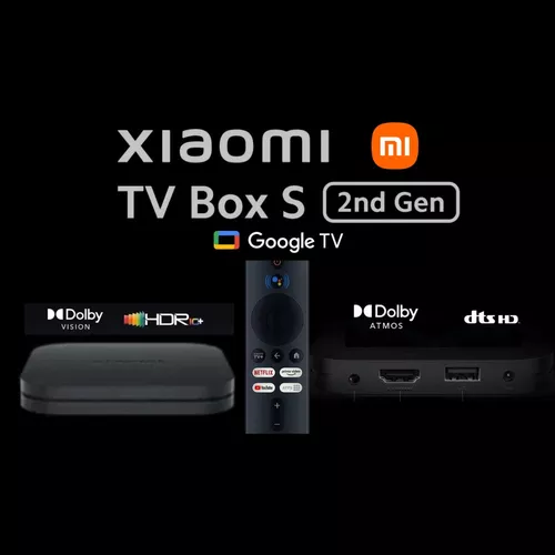 Xiaomi Mi Box S 4K UHD 2da Generación 2023