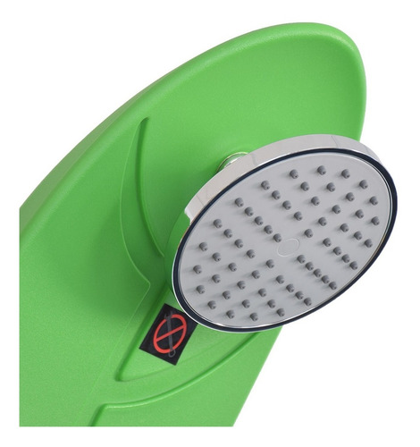 Ducha Solar Vulcano Para Piscina Mod Hoja Color Verde 104011