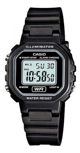 Reloj Para Unisex Casio La-20wh-1a Negro