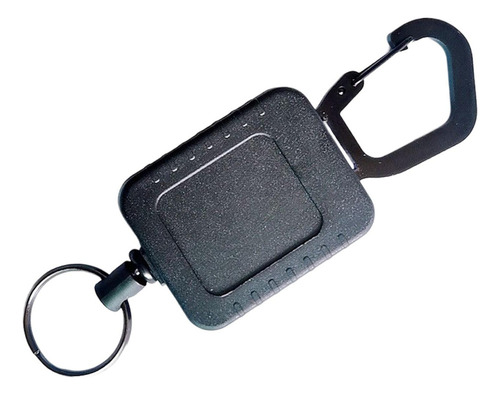 . Carrete De Insignia De Mosquetón Retráctil
