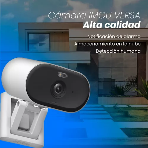 MOU Cámara de seguridad VERSA IP Wifi 2 Mp Lente de 2.8 mm Microfono y  Altavoz