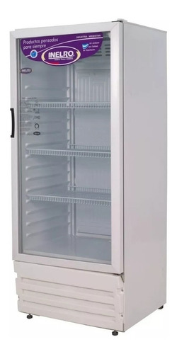 Heladera exhibidora vertical Inelro Tradicional MT-300 300 L 1  puerta blanca 62 cm de ancho 220V