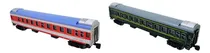 Comprar 2 Piezas 1:87 Ho Vagón De Tren Vagones Modelo De