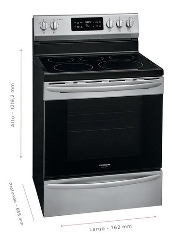 Cocina Eléctrica Frigidaire Vitro Gcre3038af /30 Pulgadas