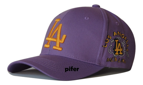 Imagen 1 de 4 de Gorra Beisbol Gorro La Los Angeles Importada Bordada Estampa