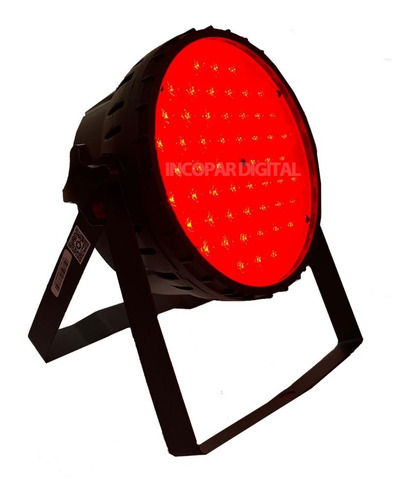 Combo 6 Tachos Nebula Flat 162 Par Led Dmx 54 Led De 3w