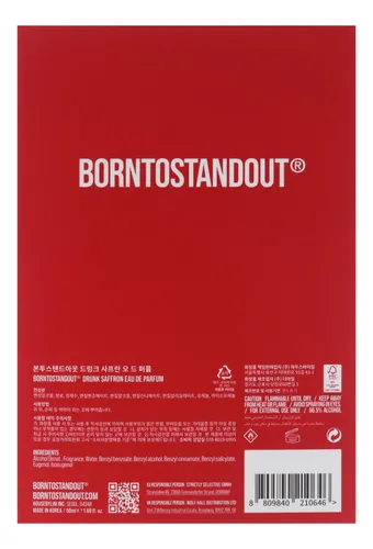 Perfume Born To Stand Out Drunk Saffron, 50 Ml