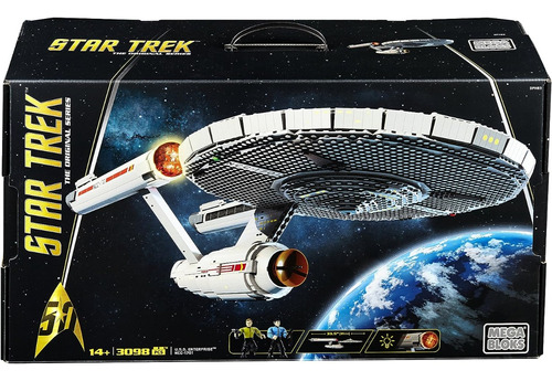 Mega Bloks Star Trek U.s.s. Enterprise Ncc-1701 3098 Mse
