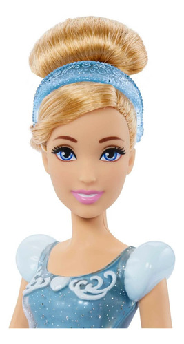 Muñeca con falda brillante de la princesa Cenicienta de Disney, Mattel