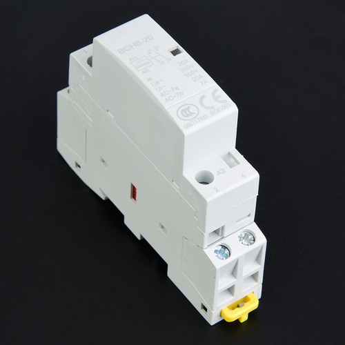 Contactor De Corriente Alterna Doméstico 2p 20a 2no 24v 220v