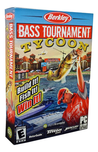 Berkley Bass Tournament Tycoon Pc Windows Xp/ 2000/ Me