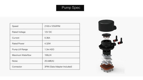 Imagen 9 de 10 de Watercooling Cpu Cooler Id-cooling Frostflow 120x Intel Amd