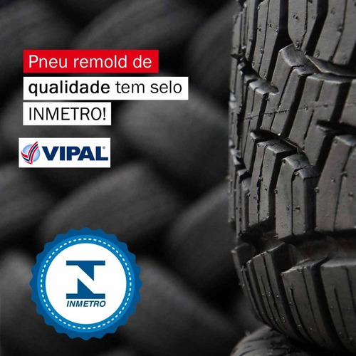 Pneu Aro 15 Remold 185/65r15 Para Onix Versa Logan Etios C3