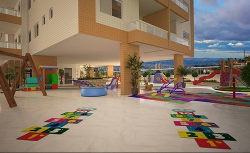 Imagem 4 de 22 de Apartamento Em Construção Com 2 Dormitórios À Venda, 60 M² Por R$ 295.686 No Financiamento Bancário Ou Direto - Boqueirão - Praia Grande/sp - Ap3743