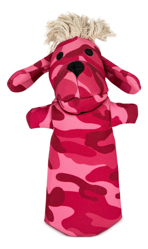 Juguete Masticable Ecologico Para Perros Y Cachorros Rosa