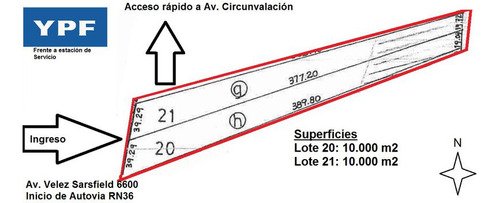 Importante Terreno Sobre Av. Velez Sarsfield