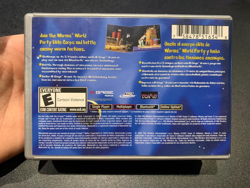 Worms: World Party N-gage (Usado)