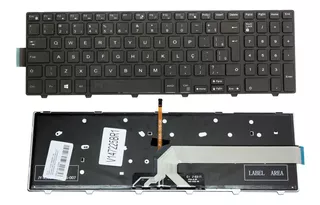 Teclado Dell Inspiron 15 5551 5552 5555 5558 5559 5566