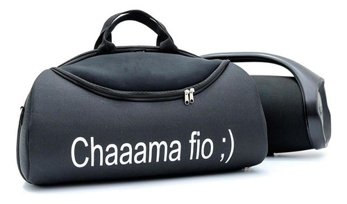 Case Bolsa Capa Protetora Boombox 1 2 Exclusiva Chama Cor Preto