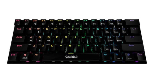 Teclado Mecânico Gamer Gamdias Hermes E3 Rgb Switch Azul