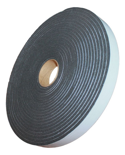 Fita Adesiva De Pvc Anti Ruído 25mm X 10mm - Rolo 5 Metros