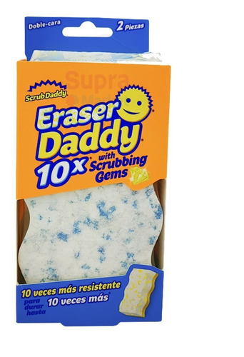 Esponja Scrub Daddy - Eraser Daddy - 2 Uds.