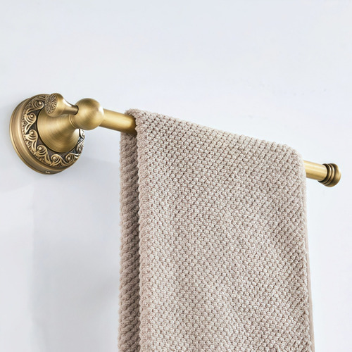 Toallero De Baño Vintage De Latón
